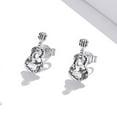 thumbnail image 4 of Pendiente elegante Minnieouse con dijes de guitarra Plata de Ley 925, 4 of 6