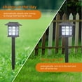 thumbnail image 4 of GoDecor 8PCS LED Design Path Light Solar Powered in Black, 4 of 10