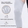 thumbnail image 4 of Honeycomb Padded Knee Sleeves, Basketball Cycling Sports Protective Gear, 4 of 6