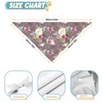 thumbnail image 6 of Dog Bandana 1 Pack,Pioneer Flower Floral Print Pattern Bandanas for Dogs,Cat Bandana,Small/ Large Dog Bandana 2 Size,Dog Bandanas, 6 of 6