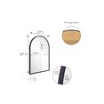 thumbnail image 3 of Design House Maeve Arched Wall Accent Mirror with Black Frame, 30" x 20", 3 of 18
