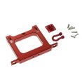 thumbnail image 4 of 1 soporte metálico para eje trasero de accesorios RC para camión semirremolque WPL JJRC rojo, 4 of 7