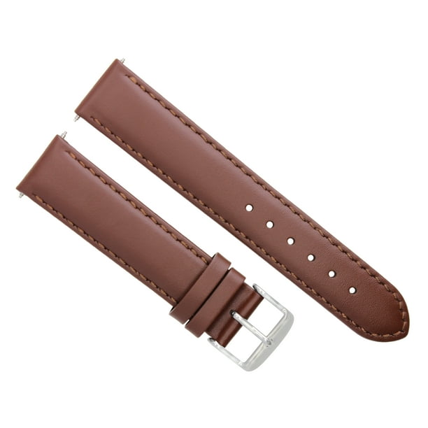 20MM LEATHER WATCH STRAP BAND FOR ROLEX DATEJUST SUBMARINER TAN LIGHT