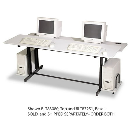 Balt Split Level Adjustable 72'' W x 36'' D Training Table