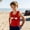 Red, variant on SGFCWSX Boys Tank Tops Print Crew Neck Sleeveless Regular Fit Daily Wear Beach Shirts for Kids Red Size 8 Years