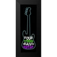 thumbnail image 2 of Phillip, Jamie 9x18 Black Modern Framed Museum Art Print Titled - 4 String Bass, 2 of 5