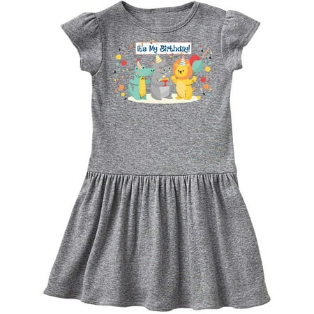 

Inktastic It s My Birthday Gift Toddler Girl Dress