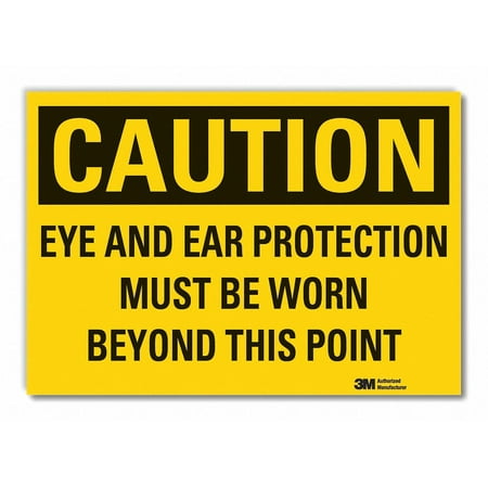 

Lyle Eye & Ear Caution Rflctv Label 7inx10in LCU3-0431-RD_10x7 LCU3-0431-RD_10x7 ZO-G4296741