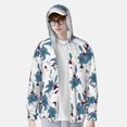 thumbnail image 4 of Fotbe Lilies Flowers Men's Women's UPF 50+ Sun Protection Jacket Hooded Cooling Shirt with Pockets Hiking Outdoor Performance-XX-Large, 4 of 9