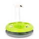 thumbnail image 1 of Juguete interactivo para gatos 2 en 1 con ratón, resorte giratorio y pelota, 1 of 5