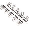 thumbnail image 5 of Binder Clips Alloy Metal Binder Clips for Office Use 10Pcs Paper Clamps, 5 of 5