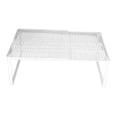 thumbnail image 2 of Estante de almacenamiento expandible para gabinete, organizador ajustable, soporte elevador para debajo del fregadero, armario, libros, dormitorio, Blanco 38 a 62cm, 2 of 8