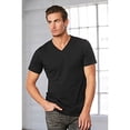 thumbnail image 4 of T-Shirt à Manches Courtes Col en V pour Hommes en Jersey, 4 of 4