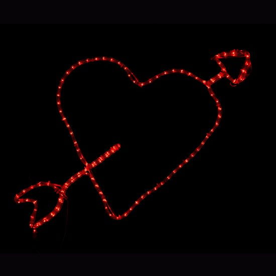 Dynamic Valentine Cupid Heart with Arrow