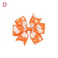 thumbnail image 2 of Hairpin HUOGUO Halloween para niños con estampado de calabazas para niñas, 2 of 2