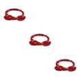 thumbnail image 4 of Redempat Bandeau Élégant avec Caractéristiques Absorbantes pour Rester Frais et à la Mode Rouge 3Ensemble, 4 of 6