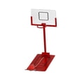 thumbnail image 2 of Desktop Basketball Shooting Stand, Portable Basketball Hoop, Foldable Design, Lightweight Aluminum Frame, for Home Office, Travel, Adjustable Height, Basketball Practice Toy, Space-Saving Hzhnb, 2 of 7