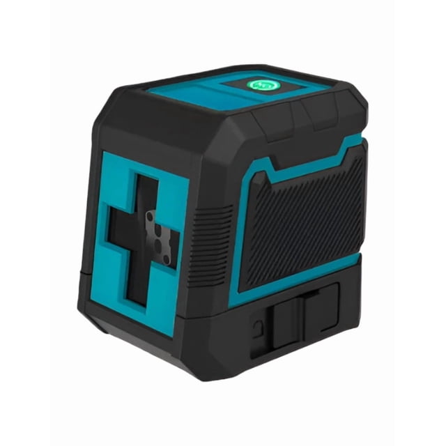 Nivel Xtellar Láser Verdes 2 Líneas Cruzada Nivelador Autonivelante Nivel Láser Mini Profesional Portátil Para Construcción y Decoración Color Negro