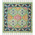 thumbnail image 6 of SAFAVIEH Aspen Emely Colorful Floral Wool Area Rug, Light Green/Black, 9' x 12', 6 of 10