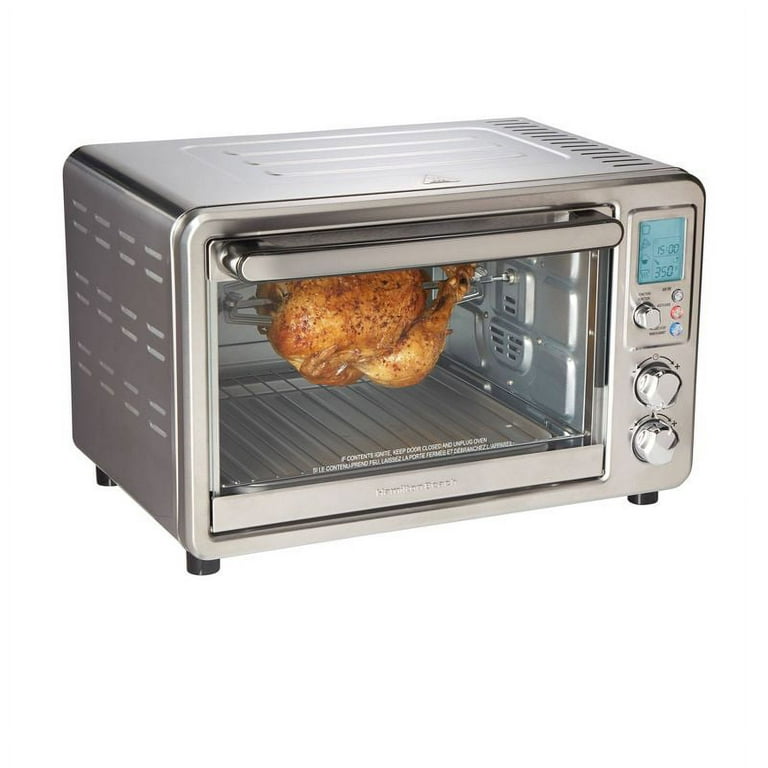 Hamilton Beach 31350 Quantum Air Fryer Toaster Oven, Stainless Steel