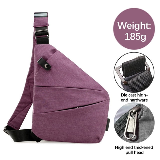 Travel Messenger Bag, Chest Bag for Men, Waterproof Nylon Material, Adjustable Shoulder Straps, For Commuting-Office, Laptop Compartment, Durable Construction, Urban Style, Everyday Use Akmoler