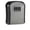 Gray, variant on Wall Mounted Key Lock Box with 4-Digit Combination - Flip-Top Secure Key Safe Storage Box for Realtor,Construction-Site, Front Door Key Hider, Gray
