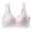 Purple, variant on Seamless Jelly Soft Support T Shirt Bra for Full Coverage Sagging Comfort Wireless Unlined Pullover Bralette Black M