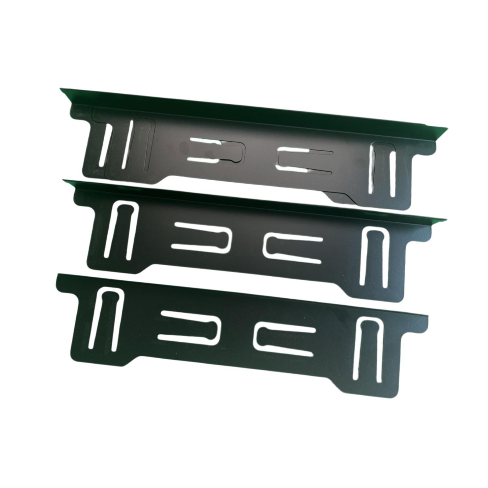 Fancyes 4Pcs Stovetop Space Covers Heat Resistant Cabinet Space Filler for Dining Room Black