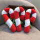 thumbnail image 5 of FELTECHELECTR juguetes navideños con sonido para perros, con forma de bastón de caramelo, para masticar, para mascotas (color aleatorio de lazo)., 5 of 6