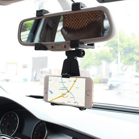 Eye Level GPS and Smartphone Rear View Mirror