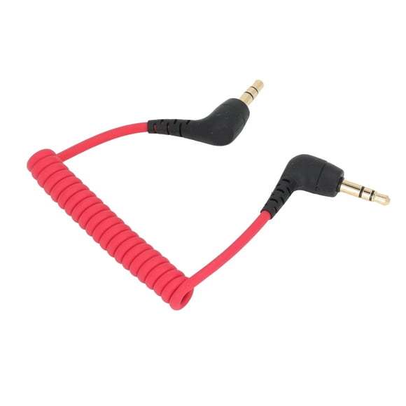 Cable de Micrófono de video, Transmisión de Sonido de Alta Fidelidad Anti interferencia OFC Cable Cable de Micrófono de 3.5 mm Para Caparas