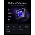 thumbnail image 4 of MINISFORUM X1-470 Mini PC AMD Ryzen AI 9 HX470(12C/24T) Barebone Without Storage/OS Desktop Computer, HDMI2.1|DP2.0|2xUSB4 Video Output, Oculink Port, 2.5G RJ45 Port/WiFi7/BT5.4, AMD Radeon Graphics, 4 of 8