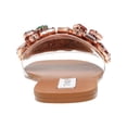 thumbnail image 3 of Steve Madden Womens Brionna Slip On Open Toe Slide Sandals Tan 7.5 Medium (B,M), 3 of 5