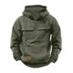 thumbnail image 1 of Blusa con capucha de manga larga para hombre, sudadera con cremallera de un cuarto, sudadera con capucha, sudadera con capucha para entrenamiento, gimnasio, deportes, correr, exteriores, chaquetas de, 1 of 6