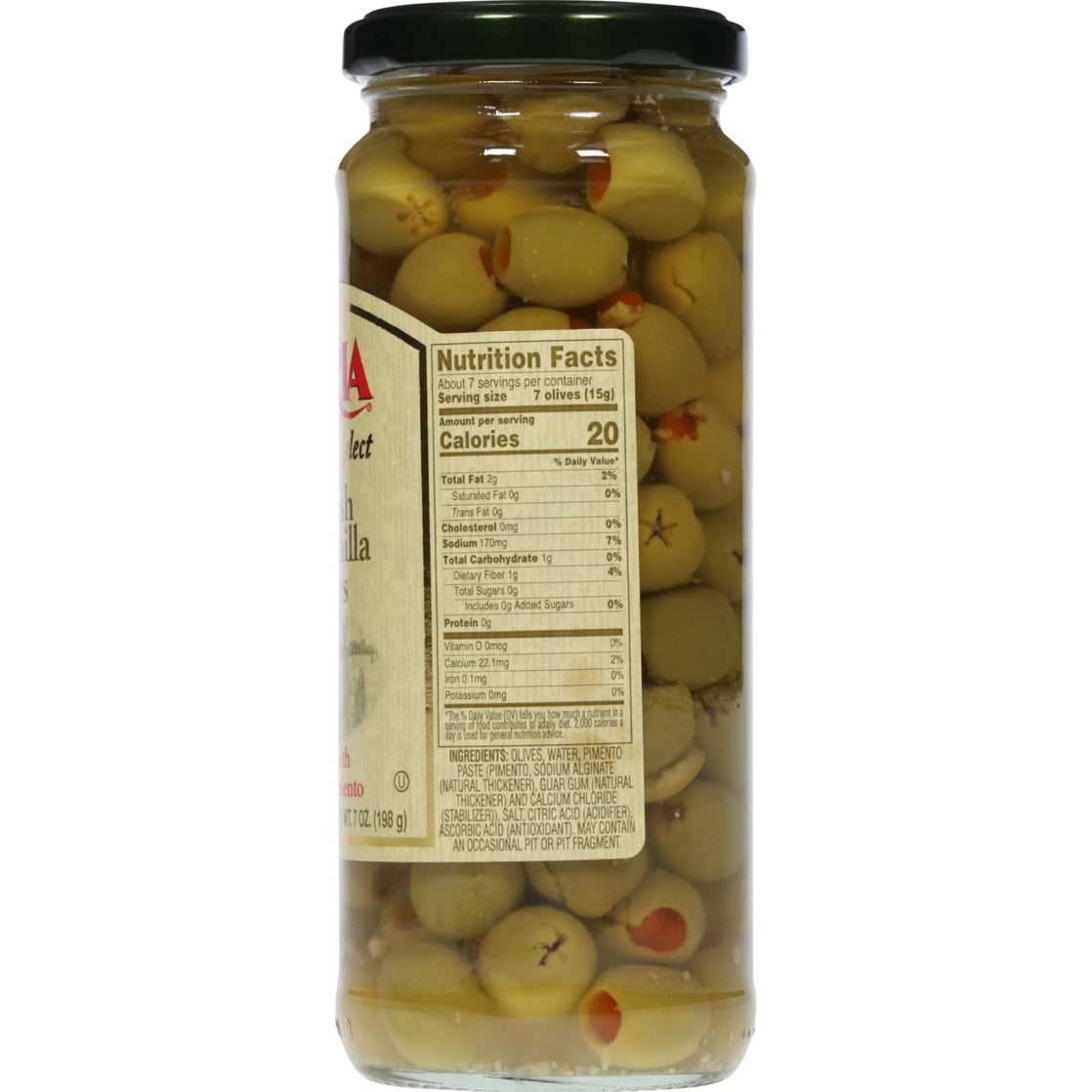 (5 pack) Iberia Premium Select Spanish Manzanilla Olives Stuffed with Pimiento, 12 oz