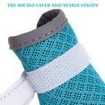 thumbnail image 6 of Deago 4PCS Dog Shoes for Small Dogs, Hot Pavement Summer Puppy Dog Boots & Paw Protectors with Soft Anti-Slip Rubber Sole, Mesh Breathable Dog Booties for Hardfloors, Walking Running, 6 of 9