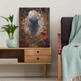thumbnail image 5 of Qisvanset 12x16 Inch Victorian Ginger Cat with Vintage Key Canvas Painting Wall Art, 5 of 5