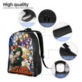 thumbnail image 3 of My Hero Academia BackpackAnime Travel Laptop BackpackCasual BackpackFor College School, 3 of 5