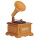 thumbnail image 3 of Caja de música de gramófono Ticfox de madera retro, 3 of 13