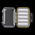 thumbnail image 3 of Fishing Fly Box Double Clear Lid Pocket Size Waterproof, 3 of 4