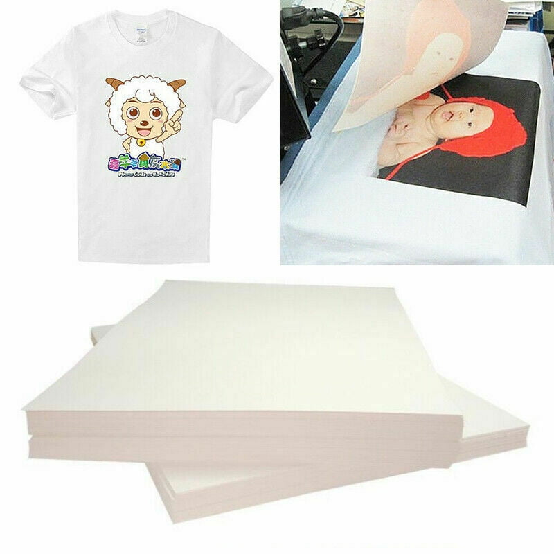 50 Sheet Light Fabric Inkjet Heat Transfer Paper A3 11.7 × 16.5 Cotton  T-Shirt