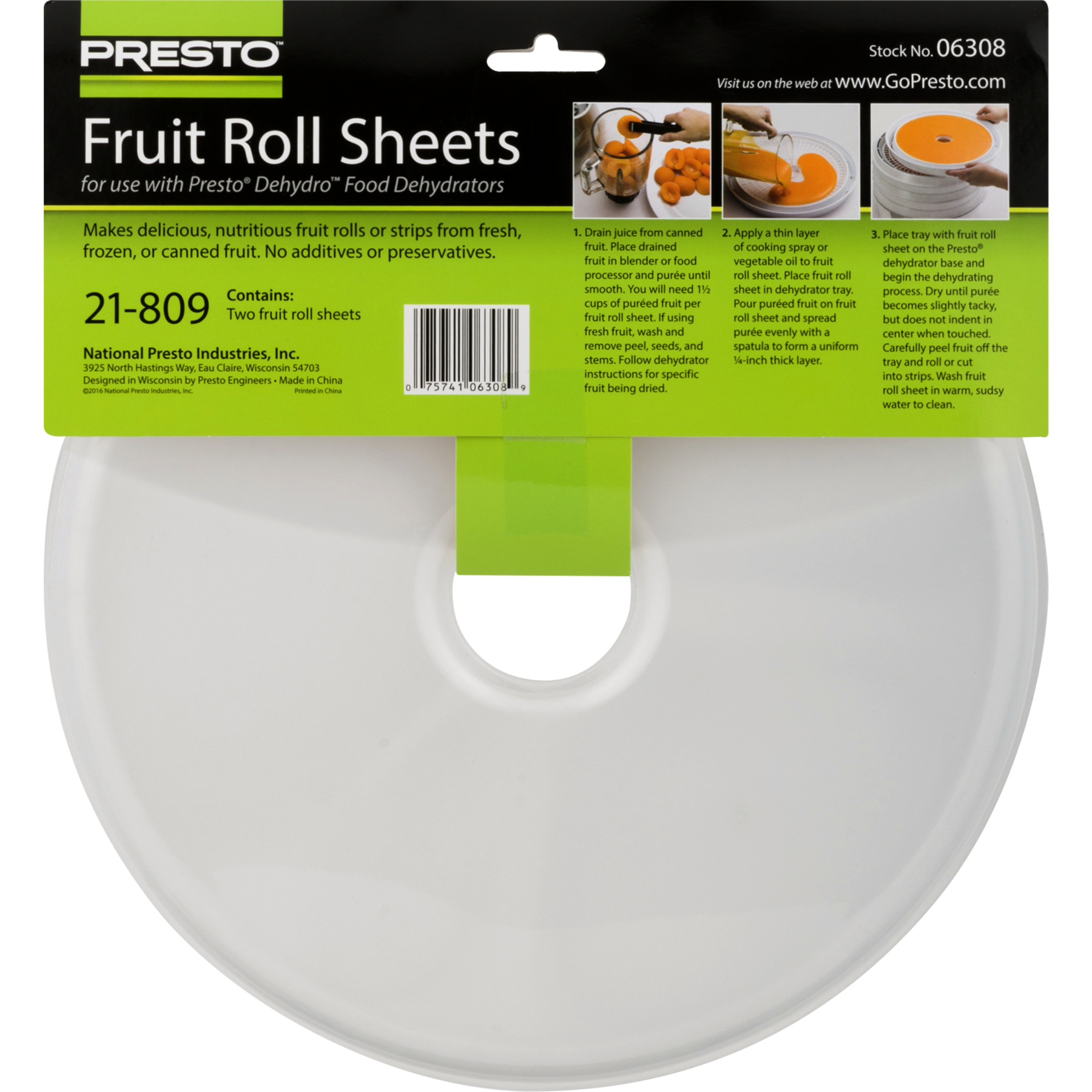 Presto Fruit Rolls Sheets, 2 Count - image 5 of 6