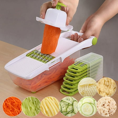 

Multi-function Potato Carrot Slicer Manual Vegetable Cutter Grater Kitchen Tool
