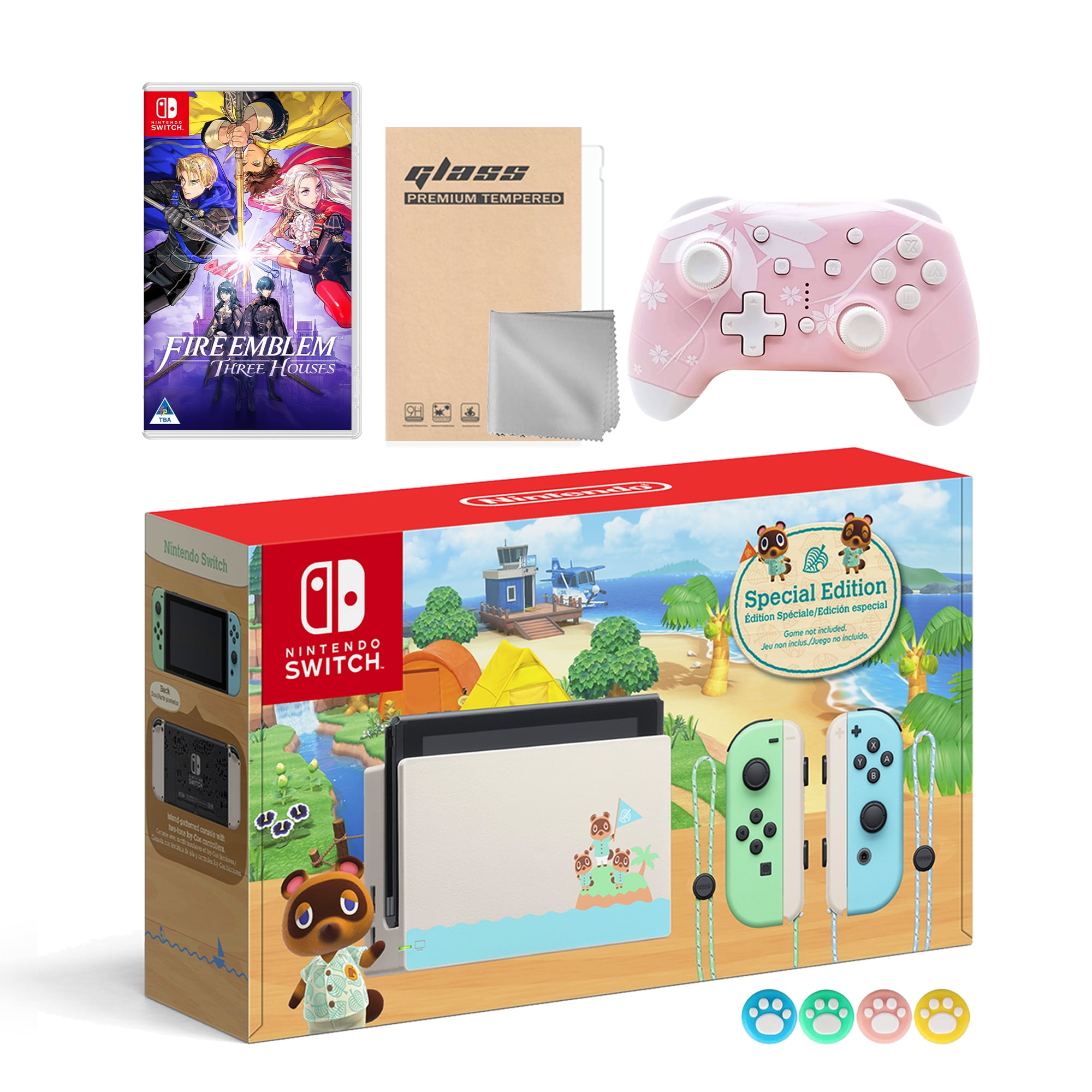 Nintendo Switch V2 (HAC-001(-01) CONSOLE ONLY - Animal Crossing 