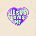 thumbnail image 4 of Inktastic Jesus Loves Me Boys or Girls Baby T-Shirt, 4 of 5