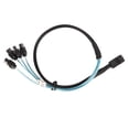 thumbnail image 1 of 12GBPS Mini  HD  To 4  3.0 Cable, SFF-8643 To 4X  Cable, PVC Dual Channel 7P Server Hard Disk Array Data Line, 1 of 8