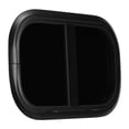 thumbnail image 4 of Ventanas para vehículos recreativos con esquinas redondeadas Estilo push-pull Recubrimiento en polvo negro resistente a los rayos UV para caravana Camper Trailer Grosor de la pared: 33‑43 mm, 4 of 14