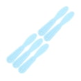 thumbnail image 2 of 5 espátulas de plástico para yeso dental, cuchillo mezclador para materiales de yeso de impresión de alginato, color azul claro, 2 of 14