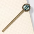 thumbnail image 4 of Map Bookmarks in Antique Bronze: Reading Accessories and Book Marks for Book Lovers, 4 of 5