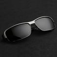 thumbnail image 2 of Retro Men's Polarized Driving Sunglasses UV Protection Eyewear Glasses Goggles, 2 of 8
